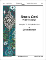 Sussex Carol Handbell sheet music cover